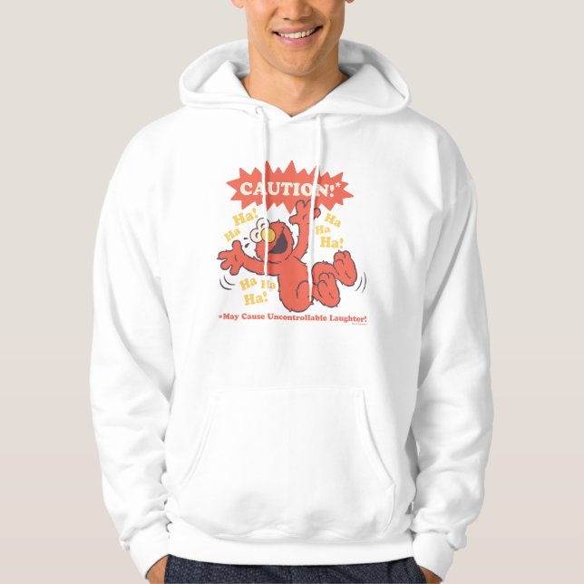 Caution Laughing Elmo Ahead Hoodie (Front)