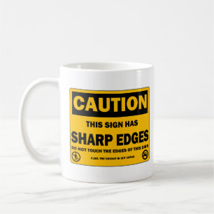Caution Notice Mug