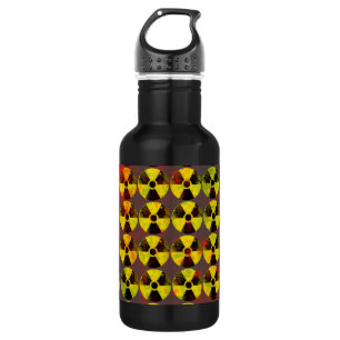 caution, nuclear energy 532 ml water bottle
