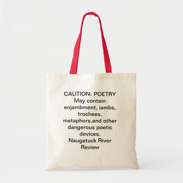 CAUTION: POETRY bag (Front)