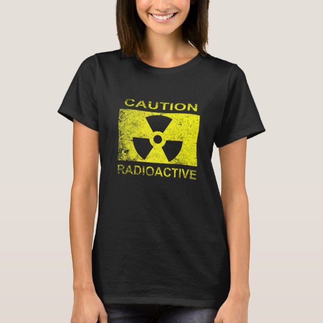 CAUTION RADIOACTIVE Premium T-Shirt (Front)