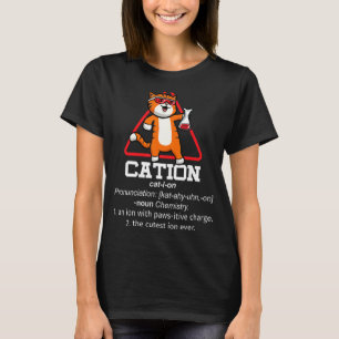 Caution Science Day Experiment Education Cat Whisp T-Shirt