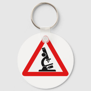 Caution: SCIENCE! Key Ring