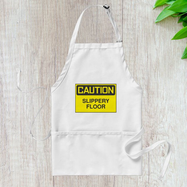 Caution Slipper Floor Sign Standard Apron (Creator Uploaded)