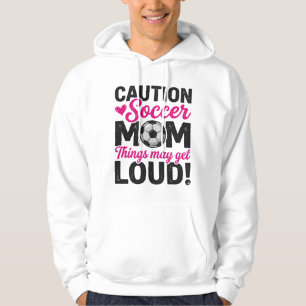 Caution Soccer Mum Loud Vintage Shirt Design_1