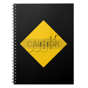 Caution: Testosterone Notebook