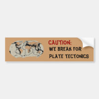 Caution: We Break for Plate Tectonics