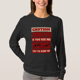 Caution Zookeeper If You See Me Running Try To Kee T-Shirt