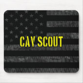 Cav Scout Subdued American Flag Mouse Mat (Front)
