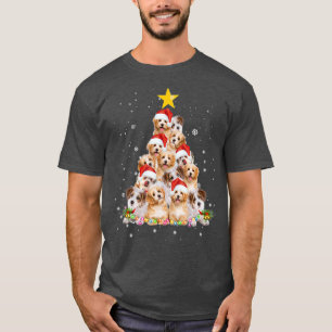 Cavachon Christmas Tree Funny Dog Lover Gifts T-Shirt