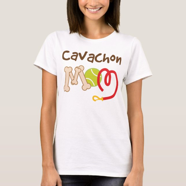 Cavachon Dog Breed Mum Gift T-Shirt (Front)
