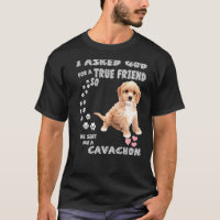 Cavachon Dog Print Bichon King Charles Mum Dad Cut