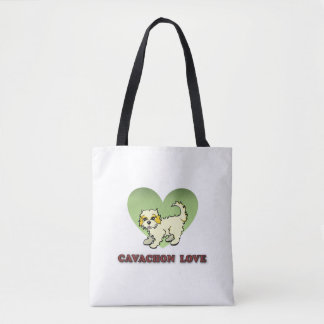 Cavachon Reusable Tote Bag