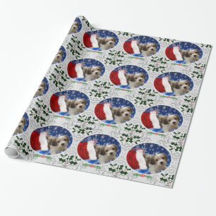 Cavachon Wrapping Paper, Christmas Dog Wrapping Paper