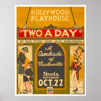 CavalcadeVaudeville1938 WPA Poster