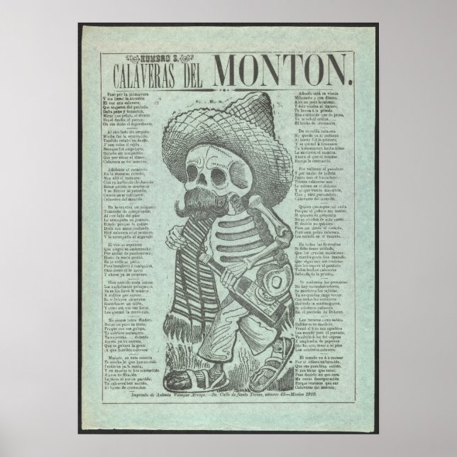 Cavalera del Monton Poster Reproduction (Front)