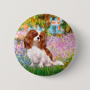 Cavalier 2 (Bl) - Garden (M) 6 Cm Round Badge