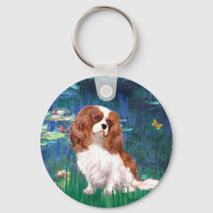 Cavalier 2 (Bl) - Lilies 5 Key Ring