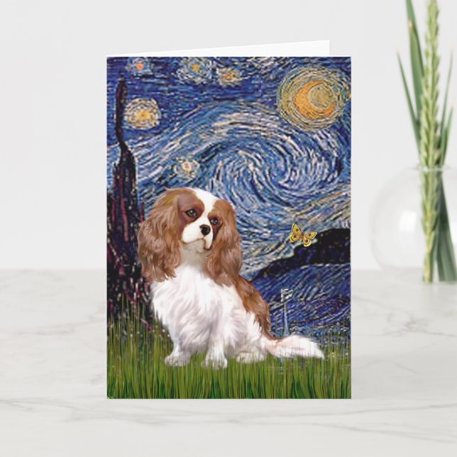Cavalier 2 (Bl) - Starry Night Card (Front)