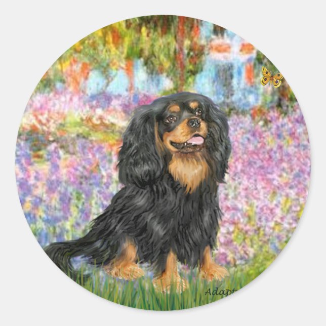 Cavalier (BT) - Garden Classic Round Sticker (Front)
