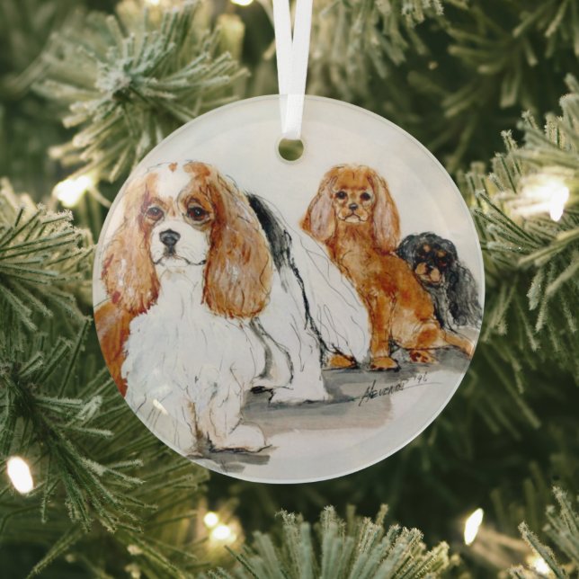 Cavalier by Hevener  Glass Tree Decoration (Insitu)