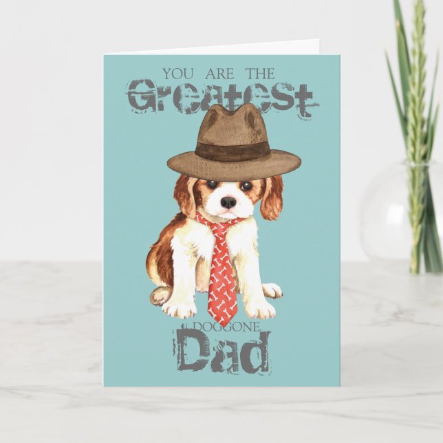 Cavalier Dad Card (Front)