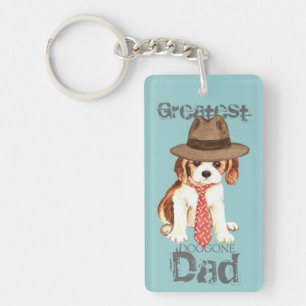 Cavalier Dad Key Ring