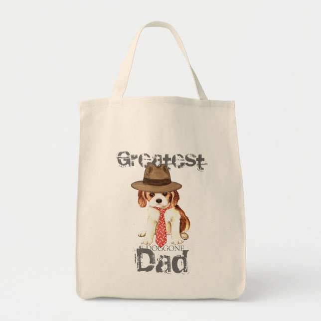 Cavalier Dad Tote Bag (Front)