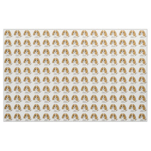 cavalier kcs blenheim cartoon fabric