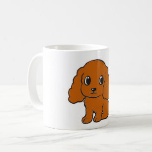 cavalier kcs ruby cartoon coffee mug