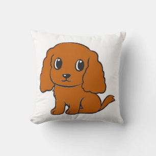 cavalier kcs ruby cartoon cushion