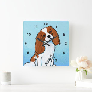 Cavalier King Charles Acrylic Wall Clock