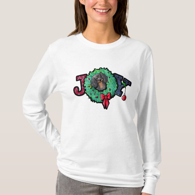 Cavalier King Charles Christmas T-Shirt (Front)