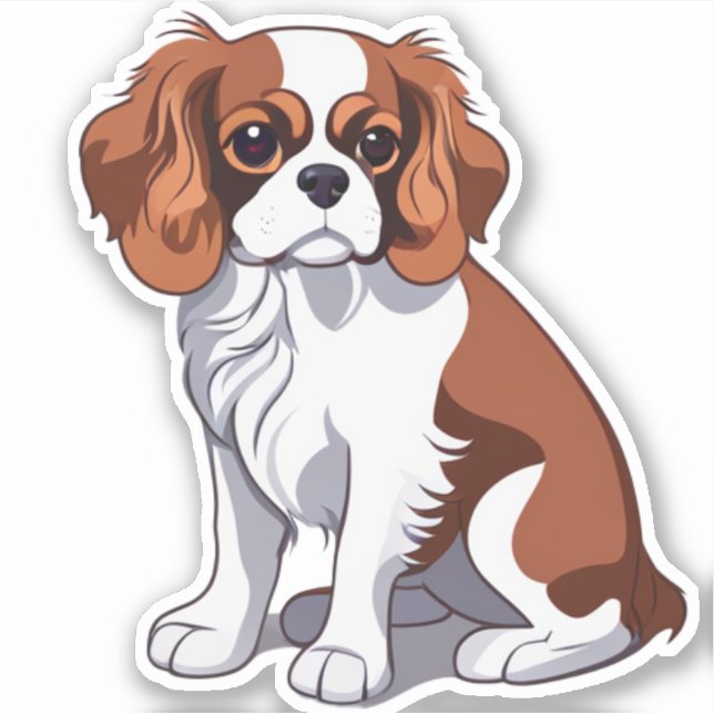 Cavalier king charles illustrated (Front)