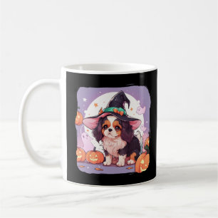 Cavalier King Charles pastel witch hat halloween Coffee Mug