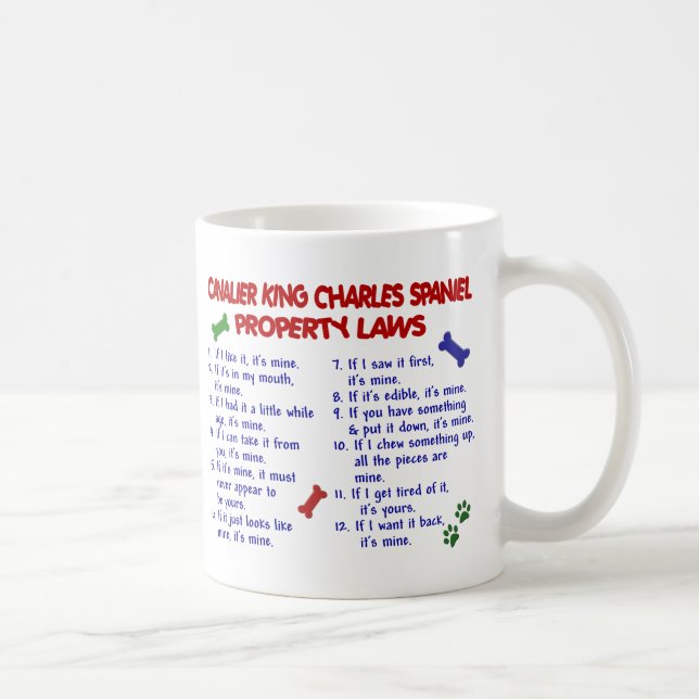 CAVALIER KING CHARLES PL2 COFFEE MUG (Right)