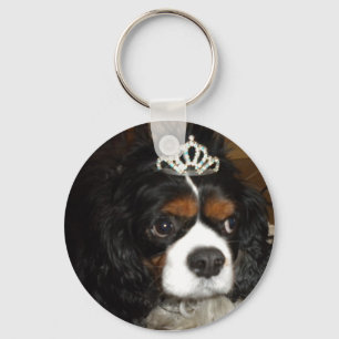 cavalier king charles princess key ring