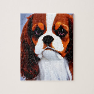 cavalier king charles spaniel ai3 jigsaw puzzle