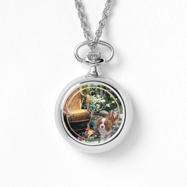 Cavalier King Charles Spaniel Art Gifts Watch (Front)