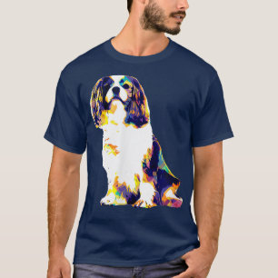 Cavalier King Charles Spaniel Art Portrait Dog Own T-Shirt