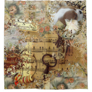 Cavalier King Charles Spaniel, Blenheim Shower Curtain