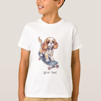 Cavalier King Charles Spaniel Boy T-Shirt 