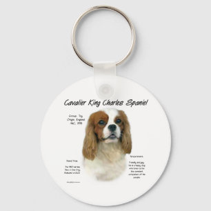 Cavalier King Charles Spaniel Breed Keychain