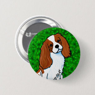 Cavalier King Charles Spaniel Button