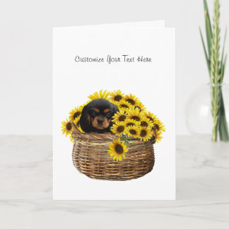Cavalier King Charles Spaniel Card