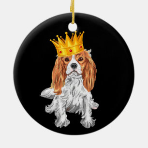 Cavalier King Charles Spaniel Ceramic Tree Decoration