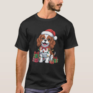 Cavalier King Charles Spaniel Christmas Dog Lover  T-Shirt