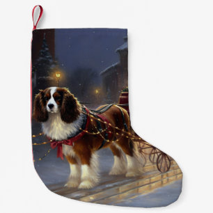 Cavalier King Charles Spaniel Christmas Festive Small Christmas Stocking