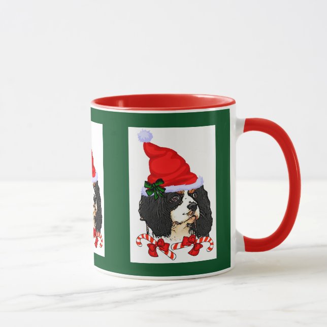 Cavalier King Charles Spaniel Christmas Gifts Mug (Right)