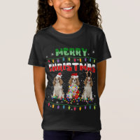 Cavalier king charles spaniel Christmas Lights Dog